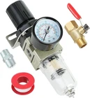 Hromee Inch Air Compressor Filter Regulator Combo, 1/4" Manual, Black New. Price: $27.02.