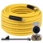 Dazakoot Truck Tire Inflator Kit, 3/8 X 50FT Hybrid Air Hose With 1/4" Chuck... New. Price: $44.95.