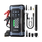 9000A Jump Starter W/ Air Compressor - 30W Fast Charge, For Gas/diesel New. Price: $111.31.