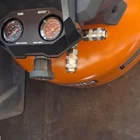 Ridgid 6 Gallon 150 Psi Portable Air Compressor 1.5 Hp Motor Orange New. Price: $200.00.