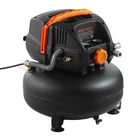 6GAL Pancake Air Compressor 1.7HP Portable Kit With 25FT Hose New. Price: $214.43.