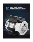 Air Compressor 132720 Motor, 3HP Spl 3450 Rpm, 115/230V Single Phase, FR-56 New. Price: $129.99.