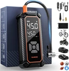 Cordless Tire Inflator Portable Air Compressor,mini Bike Pump With Led Light & New. Price: $39.85.