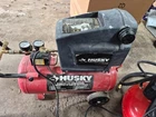 Used Husky 8 Gallon Air Compressor. Price: $100.00.