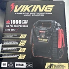 Viking 1000 Peak Amp Multifunction Jump Starter 150 Psi Compressor 12 Volt New. Price: $79.95.