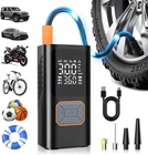 Cordless Tire Inflator Portable Air Compressor 150PSI Bike Pump With Led... New. Price: $24.99.