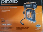 Ridgid R87044 Digital Inflator Open. Price: $60.00.