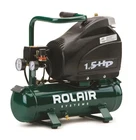 Rolair 1.5 Hp (115V) 4 Cfm 90PSI 2.5 Gall Hot-dog Compressor New. Price: $338.00.