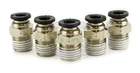 5 Pc 1/4" Npt X Od Tube Female Push To Lock Connect Fitting Straight New. Price: $14.95.