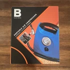 Black Series 1014513 Portable Air Compressor Blue & W/ Gauge, Adapters New. Price: $20.00.