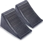 Fasmov 2 Pack Solid Rubber Heavy Duty Wheel Chock, Premium For Car, Travel New. Price: $27.50.