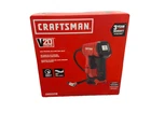 Craftsman V20 Cordless Tire Inflator Up 150 Psi CMCE521B (tool Only) New. Price: $33.00.