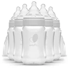 Evenflo Balance + Wide Neck Bpa-free Plastic Baby Bottles 6 Ct 9 Oz, Clear New. Price: $24.99.