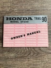 Honda Trail 90 CT200 Owners Manual - Oem Service Book 1964 1965 1966 Used. Price: $44.99.