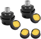Pack Of Air Compressor Silencer With Replacement Elements, 1/2" Thread New. Price: $16.93.