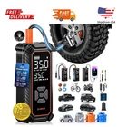 Olarhike Cordless Tire Inflator Portable Air Compressor, 150PSI Dual Power New. Price: $26.99.