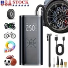 Car Bike Tire Inflator Pump Portable Battery Rechargeable Air Compressor Digital New. Price: $19.03.