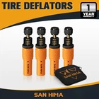 San Hima 4 Pcs Automatic Tire Deflator 10-30 Psi Air Down Valve New. Price: $19.99.