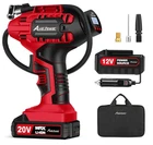 Avid Power 20V Cordless Tire Inflator Air Compressor W/ Digital Gauge & 12V Adap New. Price: $62.99.