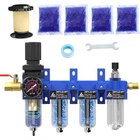 Atiny 1/4"NPT Air Filter Regulator Lubricator Combo, And Water ... New. Price: $110.63.
