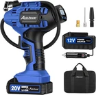 Avid Power 20V Cordless Tire Inflator W/ Digital Gauge & 12V Adapter New. Price: $65.99.