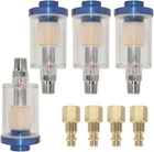 Oil Water Separator For Air Line, 1/4 Inch Npt Inlet And Outlet, Compressor New. Price: $25.99.