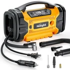 Nilight Portable Air Compressor Tire Inflator Ac/dc Dual Power Sources Pump New. Price: $102.07.