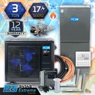 Aciq 3 Ton Extreme Heat Pump Inverter Multi-positional Central Air System Kit New. Price: $4607.49.