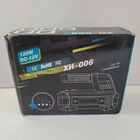 12V Dc Air Compressor XH-006, 150 Max Psi W/ Built In Flashlight Open. Price: $46.00.