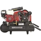 Northstar Wheelbarrow Air Compressor, Gas-powered Honda GX160 Ohv Engine, New. Price: $1499.99.