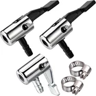 1/4"LOCK On Air Chuck,mini Compressor Portable Tire Inflator Hose New. Price: $11.83.