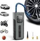 Tire Inflator Portable Air Compressor, 1 Min Fast Inflation Cordless Bike Pump New. Price: $37.99.