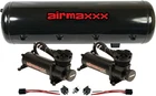 Airmaxxx Dual 480 Black Compressors W/8 Gallon 9-PORT Tank 200 Psi Ride New. Price: $445.93.