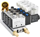 Station 4V210-08 Solenoid Valve Manifold 12V Dc Pneumatic Air 1/4 Pt New. Price: $58.81.