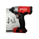 New Craftsman 20V CMCF820 1/4 In. Impact Driver-tool Only. Price: $59.97.