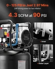 14 Gallon Air Compressor 2HP, Oil-free Portable, 125PSI, Wheels, 120V New. Price: $357.99.