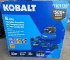 Kobalt Tools Pancake Air Compressor In - 1101138 (R7B013831) New. Price: $210.00.