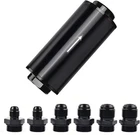 Evil Energy Inline Fuel Filter 100 Micron With 6AN 8AN 10AN Adapter... New. Price: $41.76.