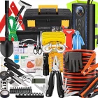 Autodeco 98 Pcs Roadside Car Emergency Assistance Kit With Portable Air Black New. Price: $89.29.