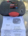 Craftsman 2875114 Portable Air Compressor / Inflator 12V 30 Psi Used. Price: $19.99.