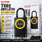 Flykid Tire Inflator Portable Air Compressor 150 Psi Cordless Pump - Black New. Price: $18.39.