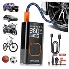 Cordless Tire Inflator Portable Air Compressor, Pump With New. Price: $26.58.