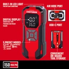 Craftsman Portable 12-VOLT Air Inflator 150 Max Psi Red CMXPTXA1201 New. Price: $49.99.