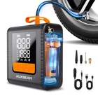 Auxbeam Air Compressor Inflator Fit Car Moto Bike Tires Pump Portable New. Price: $39.99.