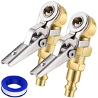 Evoultes 2-PACK Closed Ball Tire Chuck With Clip, 1/4" Fnpt Locking Ordinary New. Price: $20.14.