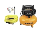 Bostitch 6 Gallon Pancake Air Compressor & 13 Piece Accessory Kit: Hose, ... New. Price: $203.83.