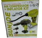 24V-AJC-AJV-LTE Ionmax High Volume Inflator & Portable Air Compressor Kit Used. Price: $70.00.
