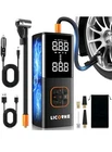 Licorne Portable Air Compressor Cordless & Corded 150 Psi W/ Accessories New. Price: $19.99.