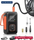 Hafuloky Tire Inflator Portable Air Compressor, 150PSI Cordless Pump With Di New. Price: $113.58.