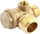 3 Port Air Compressor Check Valve Female Threaded Tube Connector Pneumatic New. Price: $22.13.